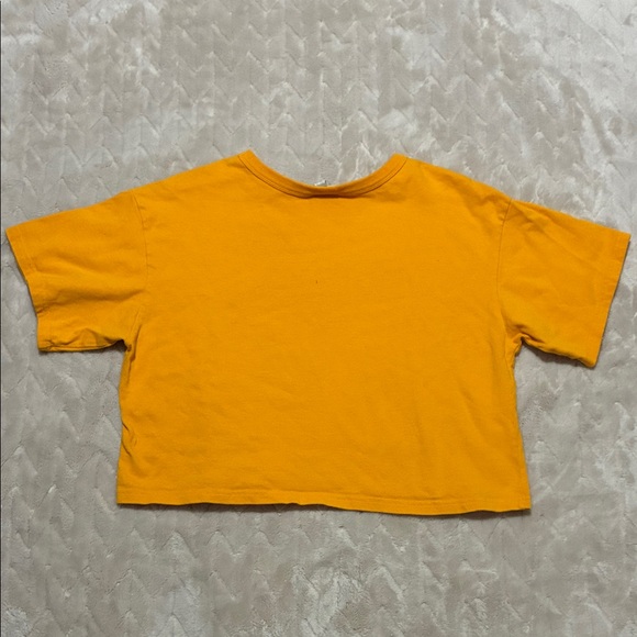 Champion Yellow Crop Top - Picture 3 of 3